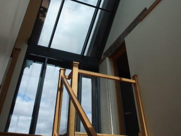 Two Storey Contemporary Extension to Grade 2 Listed Farmhouse in Norfolk