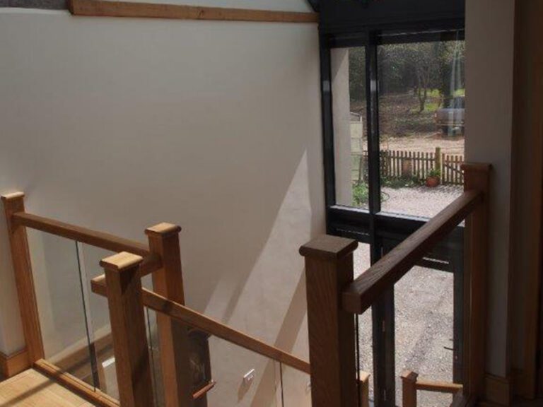 Two Storey Contemporary Extension to Grade 2 Listed Farmhouse in Norfolk